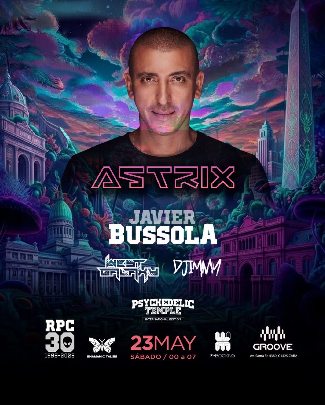 Psychedelic Temple: Astrix en Buenos Aires | Dogma